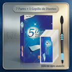 Tiras Blanqueadoras 5D White | Dientes Más Blancos Desde La Primera Aplicación